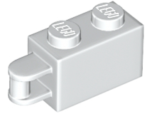 Brick, Modified 1 x 2 with Bar Handle on End - Bar Flush with Edge