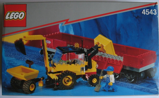 Railroad Tractor Flatbed