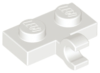Plate, Modified 1 x 2 with Clip on Side (Horizontal Grip)