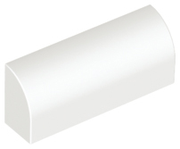 Slope, Curved 1 x 4 x 1 1/3