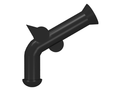 Minifigure, Weapon Gun, Pirate Flintlock Pistol