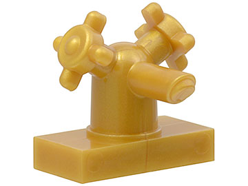 Tap 1 x 2 with Dual Handles, Small / Sink Faucet