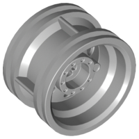 Wheel 30.4mm D. x 20mm with No Pin Holes and Reinforced Rim