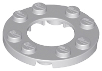 Plate, Round 4 x 4 with 2 x 2 Round Open Center