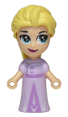 Elsa with Lavender Dress - Micro Doll