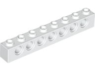 Technic, Brick 1 x 8 with Holes
