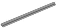 Train, Track Plain Rail Straight (no slots, no notches on end)