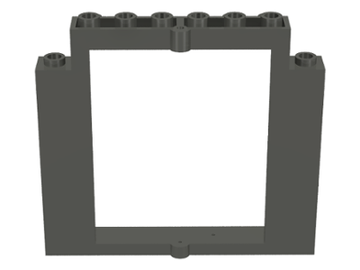 Door, Frame 2 x 8 x 6 Swivel without Bottom Notches