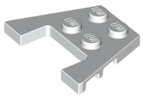 Wedge, Plate 3 x 4 with Stud Notches