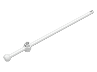 Bar  12L with Open Stud, Tow Ball, and Slit (Boat Mast)