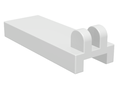 Hinge Tile 1 x 2 1/2 with 2 Fingers on Top