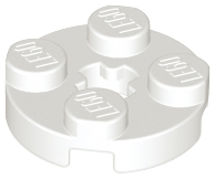 Plate, Round 2 x 2 with Axle Hole