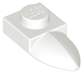 Plate, Modified 1 x 1 with Tooth Horizontal