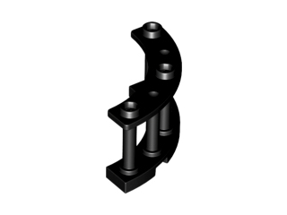 Fence 4 x 4 x 2 Quarter Round Spindled with 3 Studs