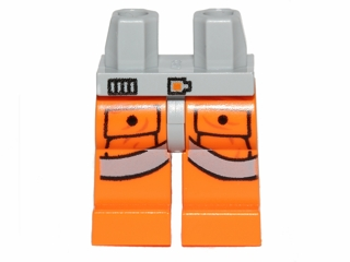 Hips and Orange Legs with SW Pilot Pockets and Gray Belts Pattern