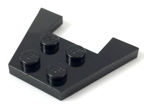 Wedge, Plate 3 x 4 without Stud Notches