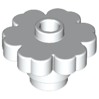 Plant Flower 2 x 2 Rounded - Open Stud