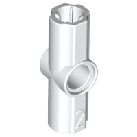 Technic, Axle and Pin Connector Angled #2 - 180 degrees