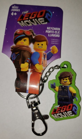 The LEGO Movie 2 Rex Key Chain