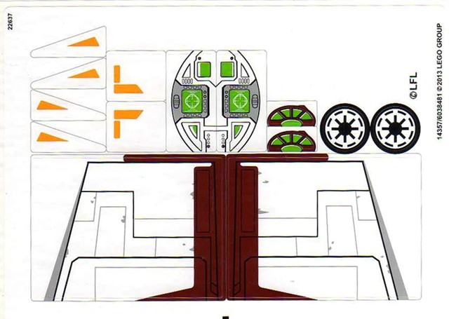 Sticker Sheet for Set 75021 - (14357/6038481)