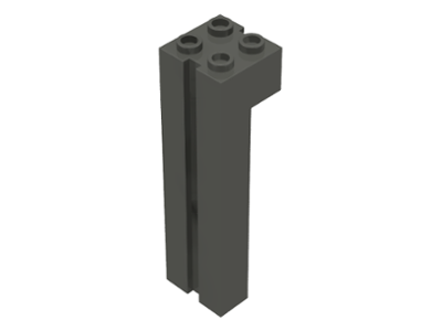 Brick, Modified 2 x 2 x 6 with Channel