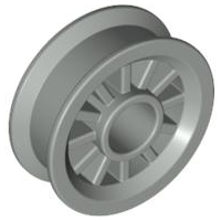 Wheel Spoked 2 x 2 with Pin Hole