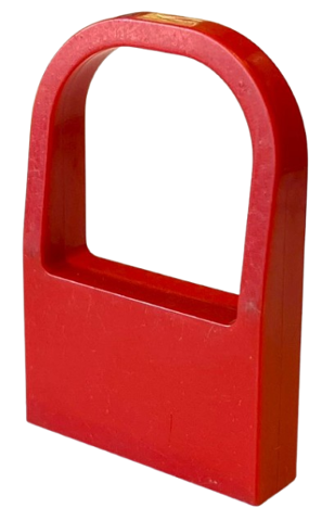 Fabuland Window 1 x 4 x 5 with Curved Top