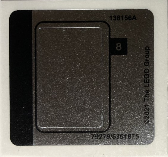 Sticker Sheet for Set 10291, Sheet 3, Mirrored - (79279/6351875)