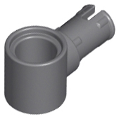 Technic, Pin with Friction Ridges and Pin Hole