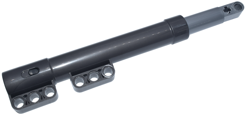 Technic, Shock Absorber 18L with Internal Spring and Flat Silver Shaft