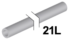 Hose, Rigid 3mm D. 21L / 16.8cm