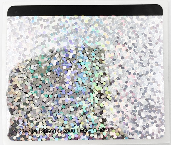 Sticker Sheet for Set 5825 - Sheet 1, Glitter Stars (22673/4128568)