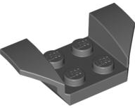 Vehicle, Mudguard 2 x 4 with Flared Wings