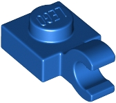 Plate, Modified 1 x 1 with Open O Clip (Horizontal Grip)