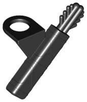 Minifigure Arrow Quiver with 2 Arrows