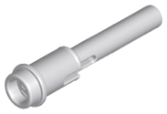 [P 61184 (Light Bluish Gray)] Technic, Pin 1/2 with 2L Bar Extension (Flick Missile)