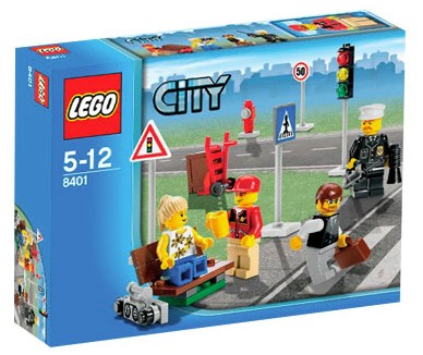 [S 8401-1 (No Colour)] City Minifigure Collection