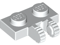 Hinge Plate 1 x 2 Locking with 2 Fingers on Side and 9 Teeth