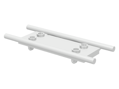 [P 4714 (White)] Minifigure, Utensil Stretcher