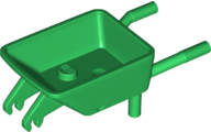 Minifigure, Utensil Wheelbarrow Frame
