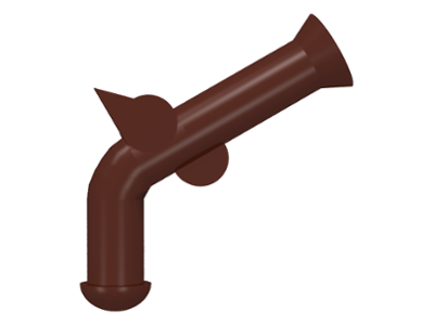 Minifigure, Weapon Gun, Pirate Flintlock Pistol