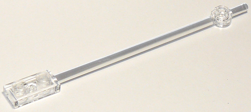 Bar  12L with 1 x 2 Plate End Solid Studs and 1 x 1 Round Plate End