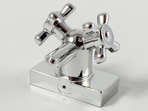Tap 1 x 2 with Dual Handles, Large / Sink Faucet