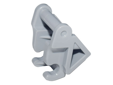 [P 69900 (Light Bluish Gray)] Technic, Link Chain, Large with Panel and Center Divider