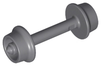 [P 24869 (Dark Bluish Gray)] Wheel Roller Coaster