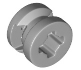 [P 34337 (Light Bluish Gray)] Wheel  8mm D. x 6mm with Slot
