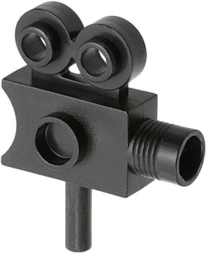 [P 30148 (Black)] Minifigure, Utensil Camera Movie Style