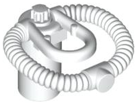 Minifigure Breathing Apparatus, Scuba Regulator and Air Tank without Bar Holder