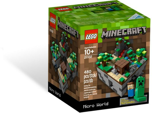 [S 21102-1 (No Colour)] Minecraft Micro World (LEGO Ideas) - The Forest