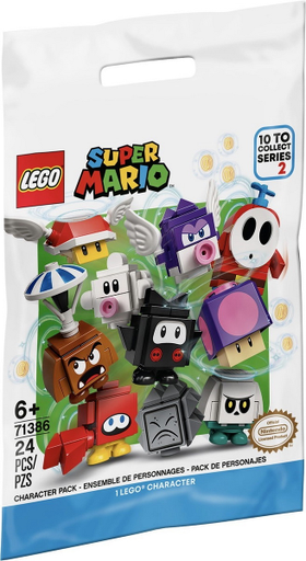 [S char02-5 (No Colour)] Parachute Goomba, Super Mario, Series 2 (Complete Set)